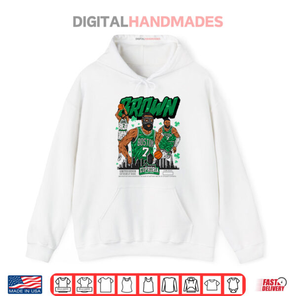 Hoodie Jaylen Brown Boston Celtics Planet Euphoria Shirt