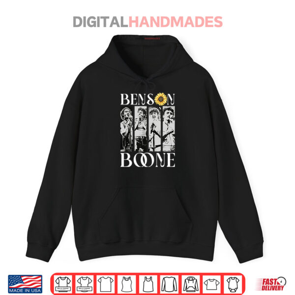 Hoodie Sunflower Accent Benson Boone Music Shirt