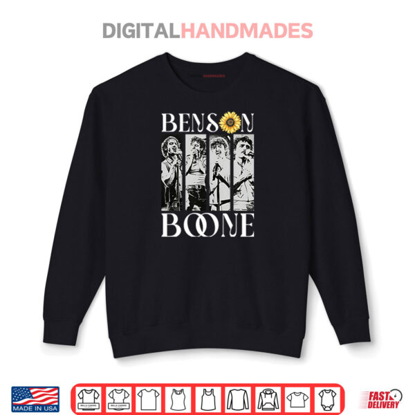 Sweatshirt Sunflower Accent Benson Boone Music Shirt