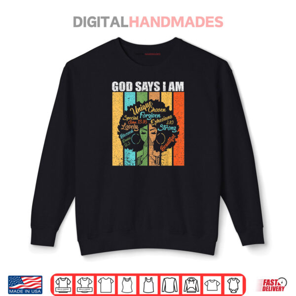 Sweatshirt Black History Month Black African American Shirt