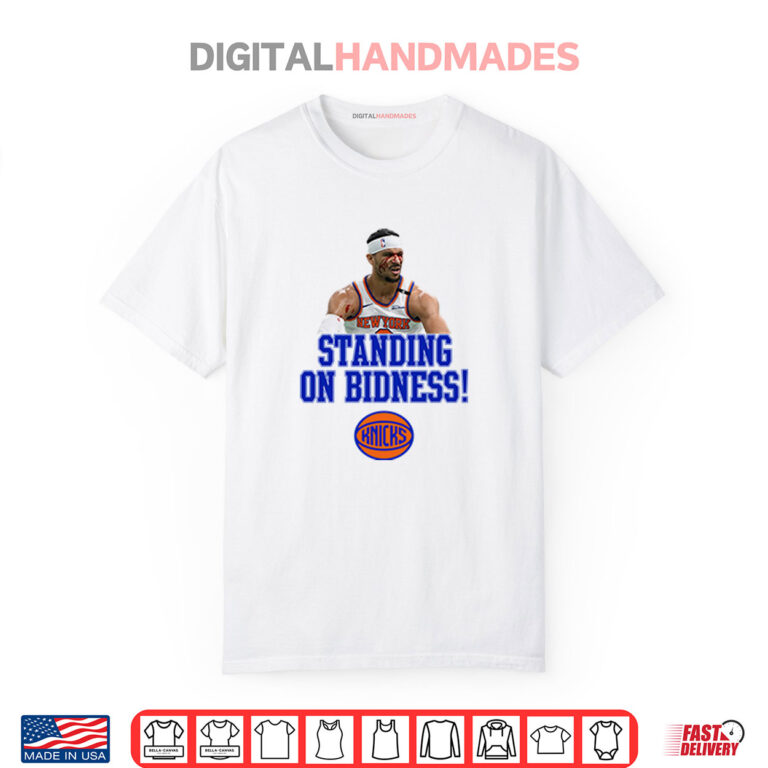 Tracy Morgan Wearing Josh Hart Bleeding On Shirt