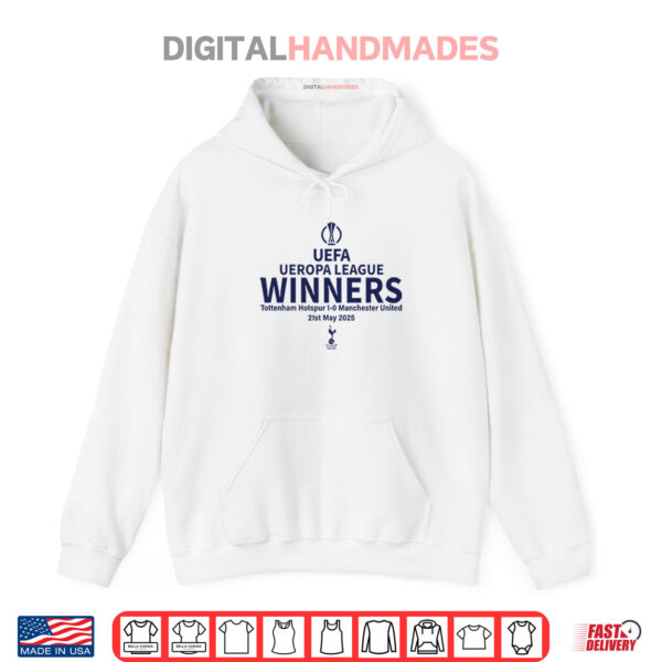 Hoodie Tottenham Hotspur Europa League Winners Shirt