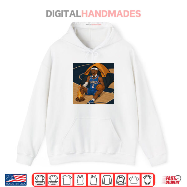 Hoodie Shai Gilgeous Alexander On Fire Shirt