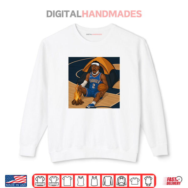 Sweatshirt Shai Gilgeous Alexander On Fire Shirt