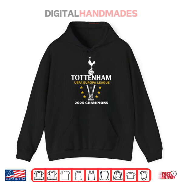 Hoodie Tottenham UEFA Europa League Champions 2025 Shirt