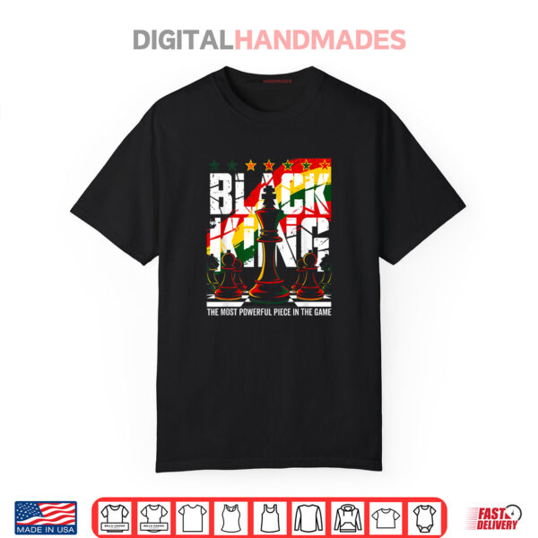 Black King Black History Month Juneteenth African American Shirt