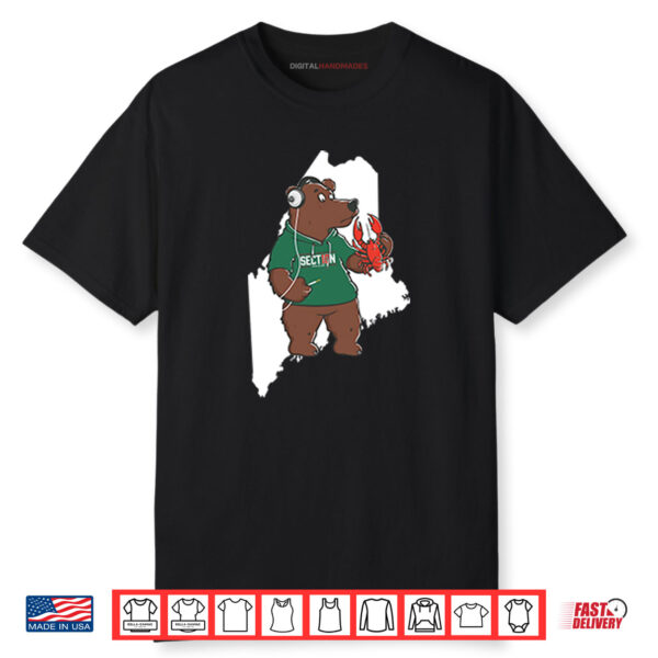 State Of Maine Bear Section Shirt