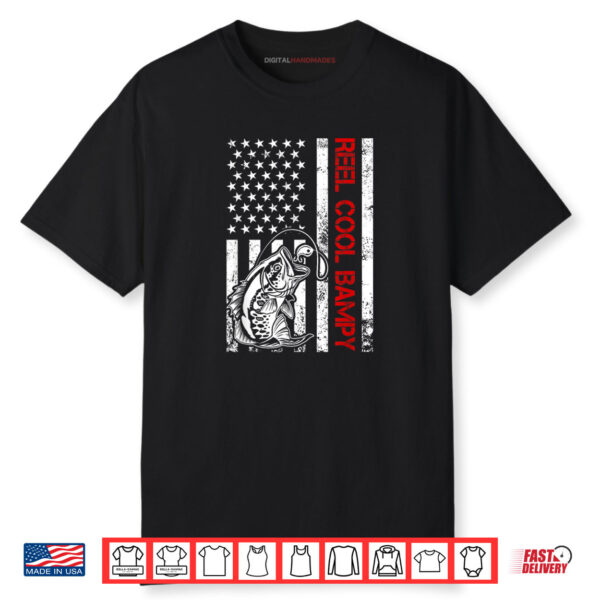 Reel Cool Bampy Fishing Funny Grandpa Father’s Day Shirt