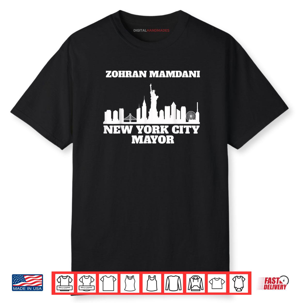 Zohran Mamdani For NYC Mayor Shirt Zohran Mamdani For NYC Mayor Shirt