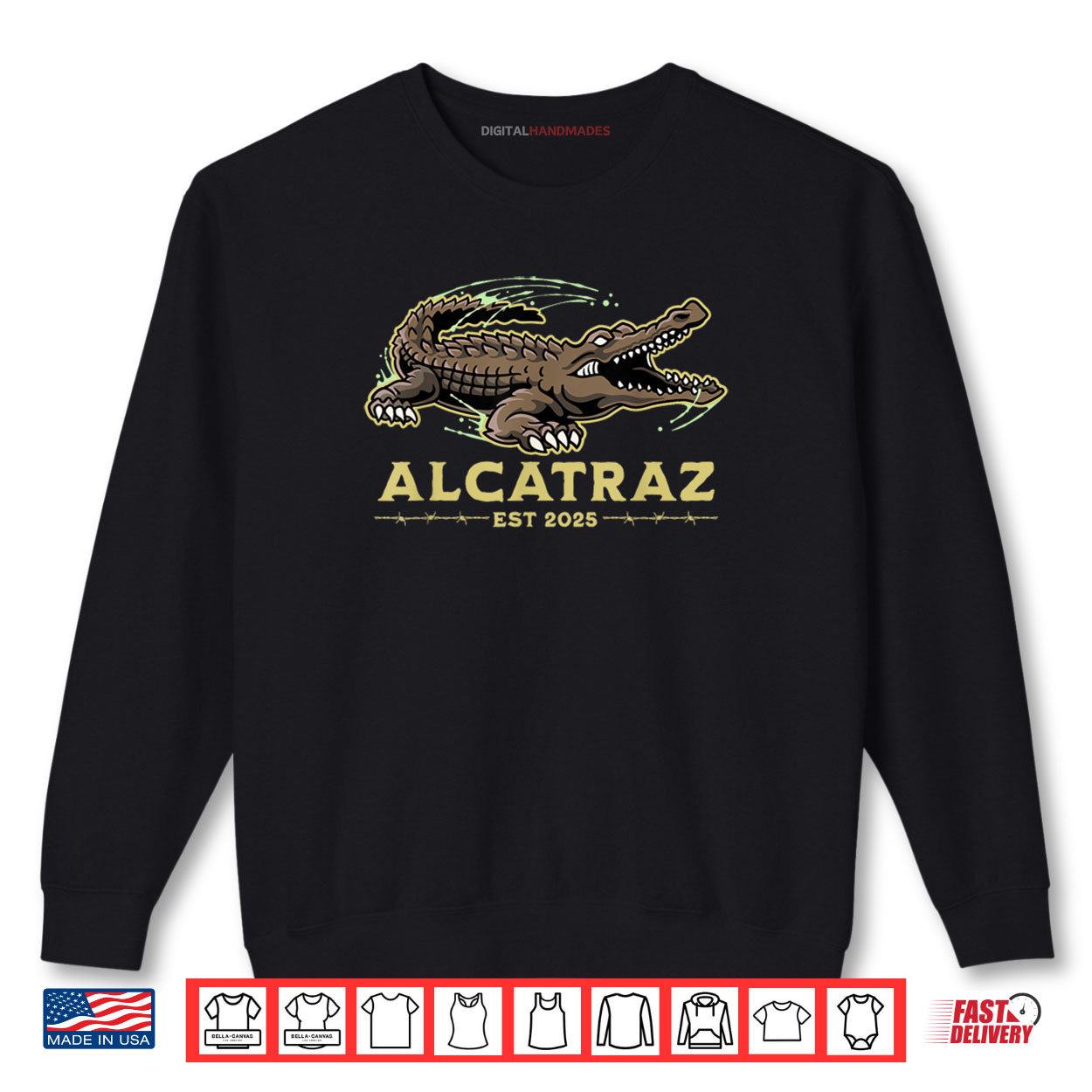 Official Alligator Alcatraz Florida Everglades Prison Shirt 1 Sweatshirt Official Alligator Alcatraz Florida Everglades Prison Shirt digitalhandmades