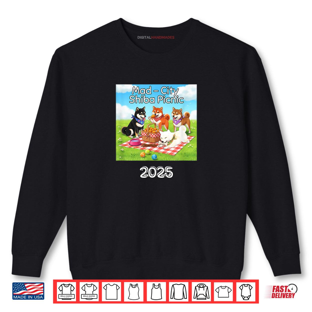 MC Shiba Picnic 2025 Shirt 1 Sweatshirt MC Shiba Picnic 2025 Shirt digitalhandmades