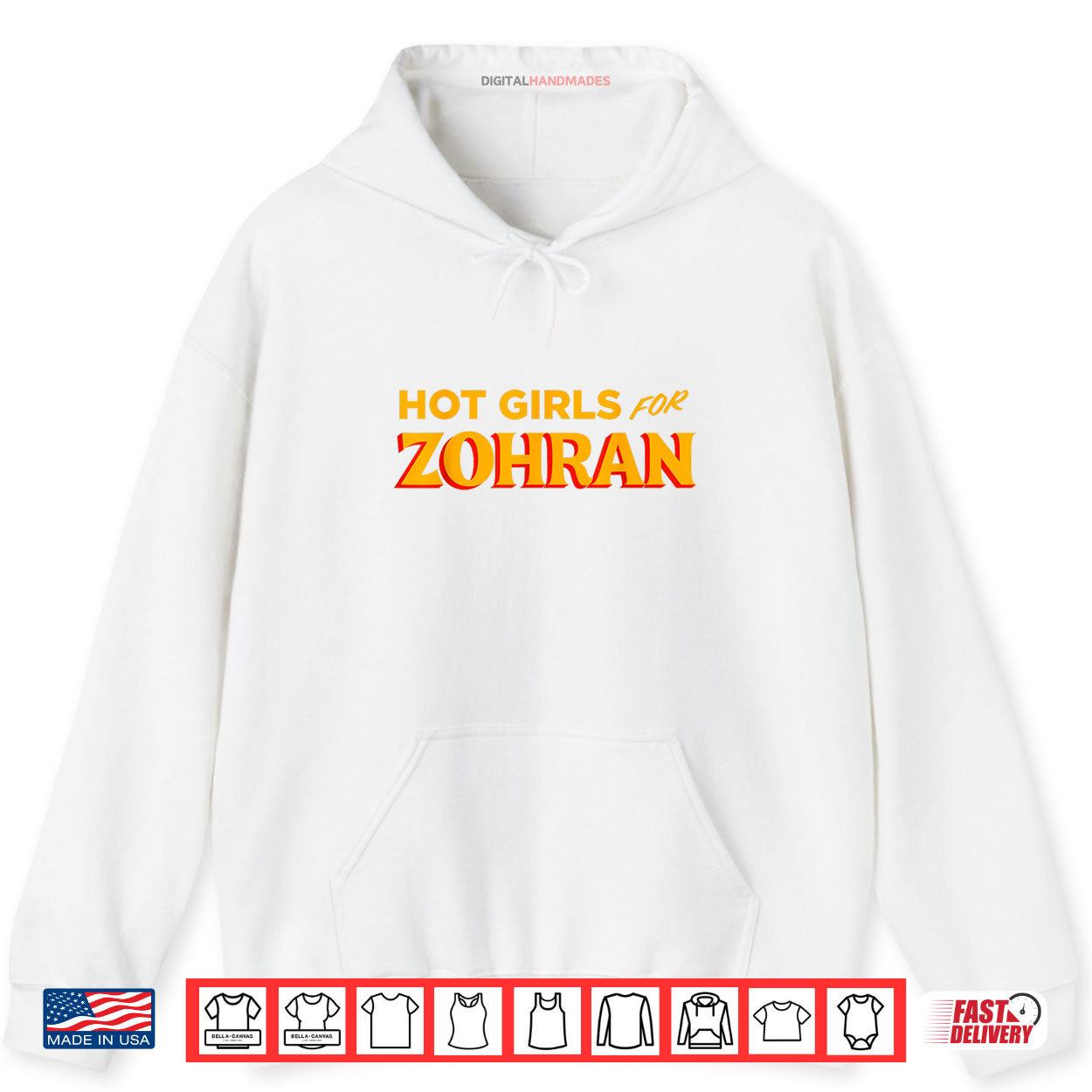 Hot Girls For Zohran Shirt 2 Hoodie Hot Girls For Zohran Shirt digitalhandmades
