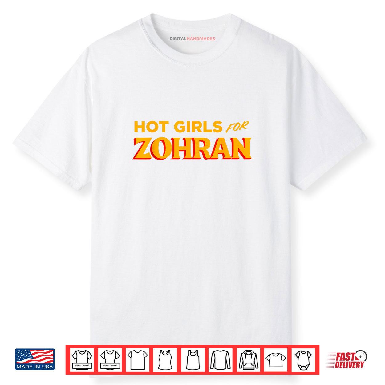 Hot Girls For Zohran Shirt Hot Girls For Zohran Shirt