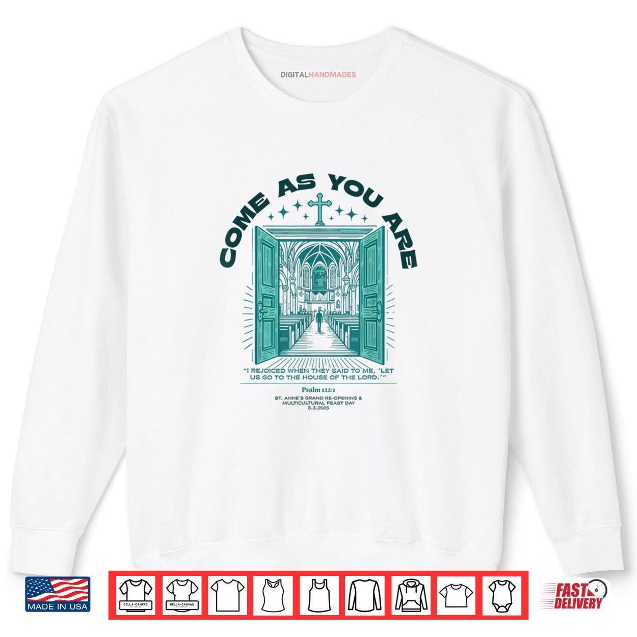 Church Welcome Psalm1221 OpenDoors Light Shirt 1 Sweatshirt Church Welcome Psalm1221 OpenDoors Light Shirt digitalhandmades