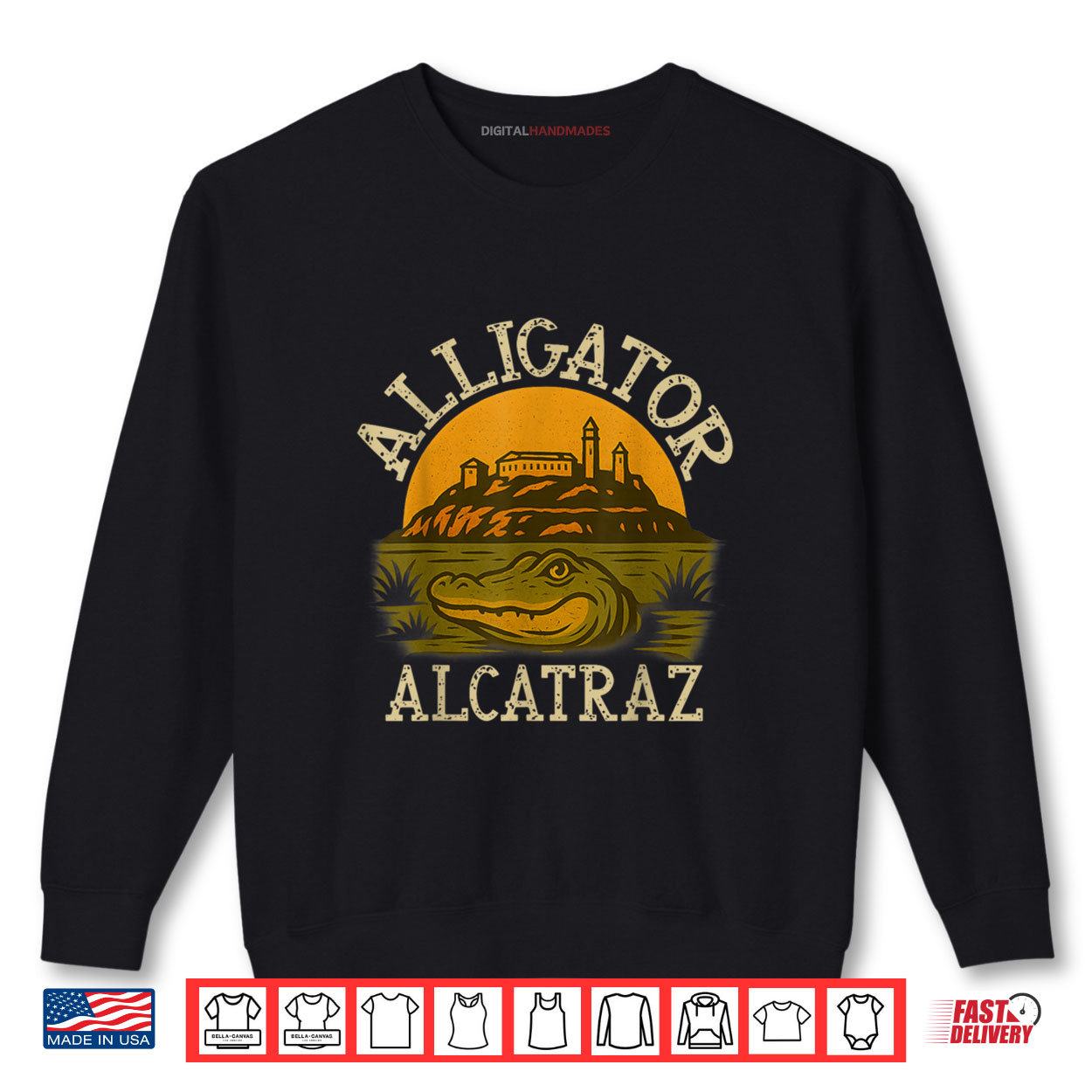 Alligator Alcatraz Florida Funny Shirt 1 Sweatshirt Alligator Alcatraz Florida Funny Shirt digitalhandmades