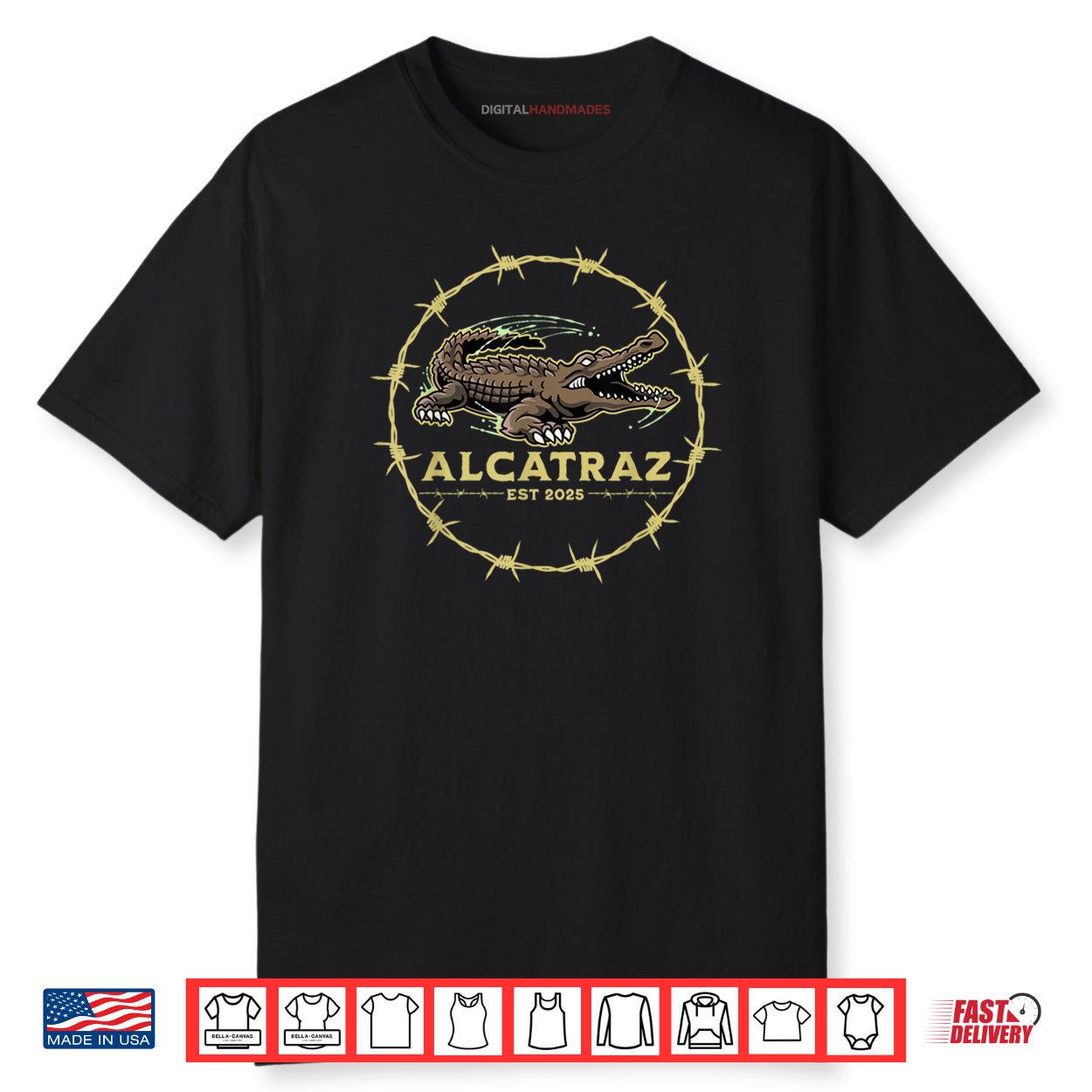 Alligator Alcatraz Florida Everglades Prison Shirt Alligator Alcatraz Florida Everglades Prison Shirt