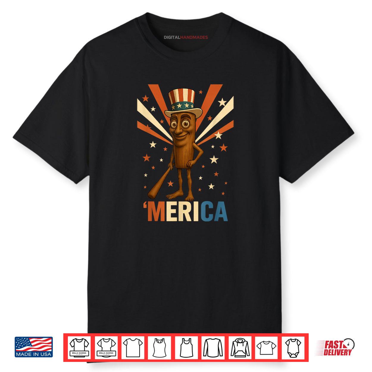 Tung Tung Tung Sahur βMerica for 4th of July Shirt Tung Tung Tung Sahur βMerica for 4th of July Shirt