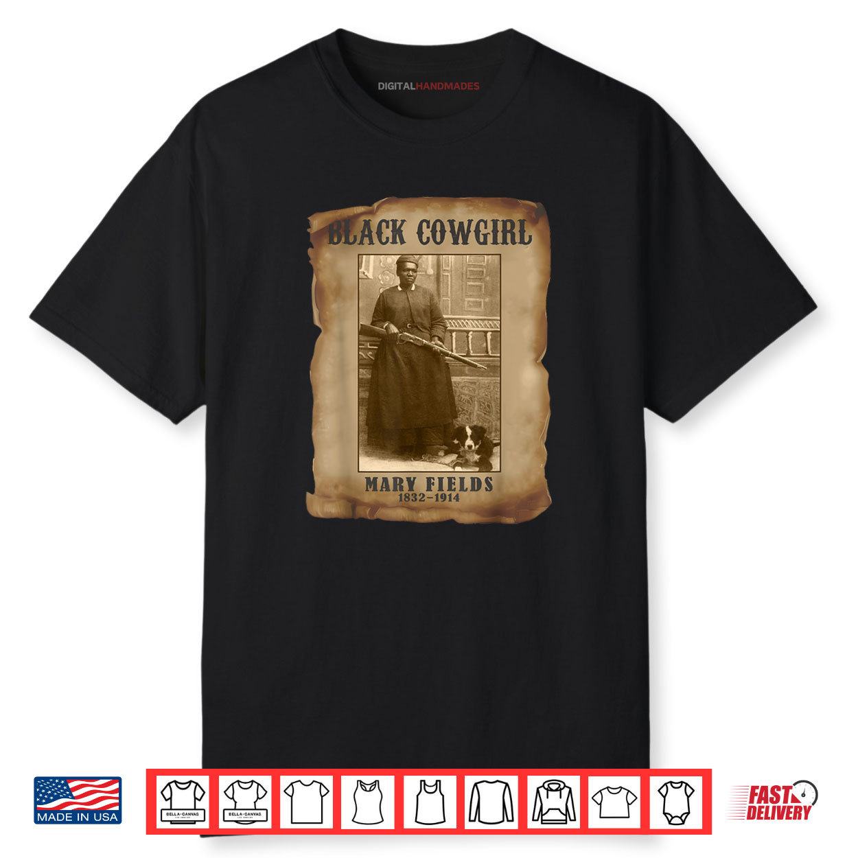 Black Cowgirl Mary Fields Western Rodeo Texas Black History Shirt Black Cowgirl Mary Fields Western Rodeo Texas Black History Shirt