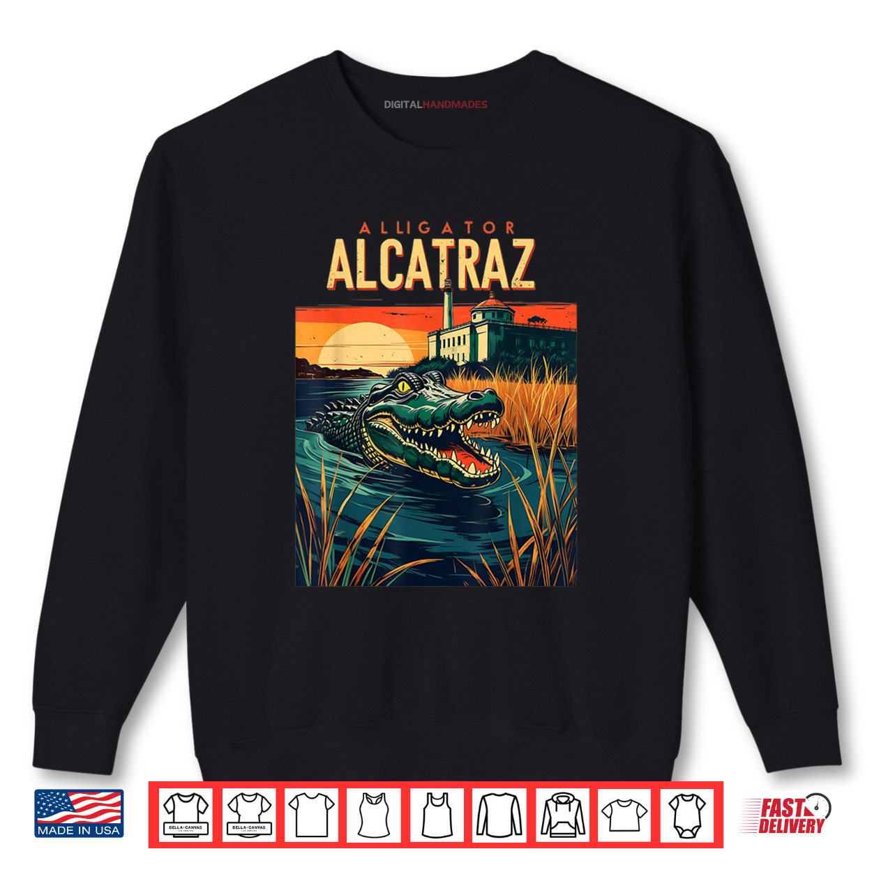 Alligator Alcatraz Shirt 1 Sweatshirt Alligator Alcatraz Shirt digitalhandmades 1 1