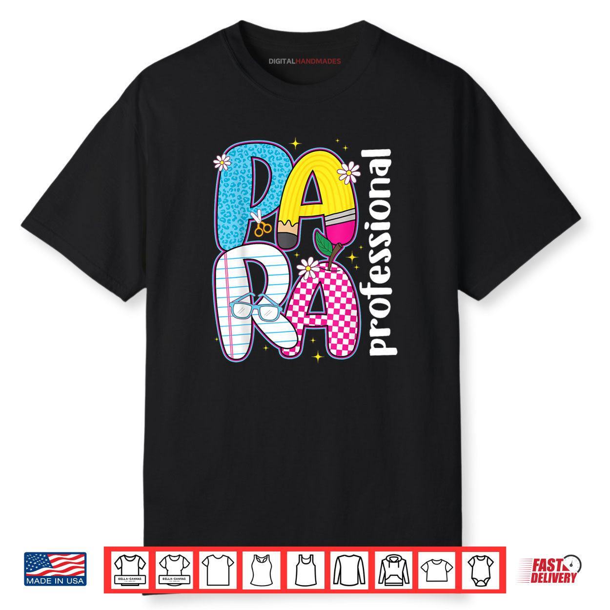 Paraprofessional Back To School Para Squad Special Education Shirt Paraprofessional Back To School Para Squad Special Education Shirt