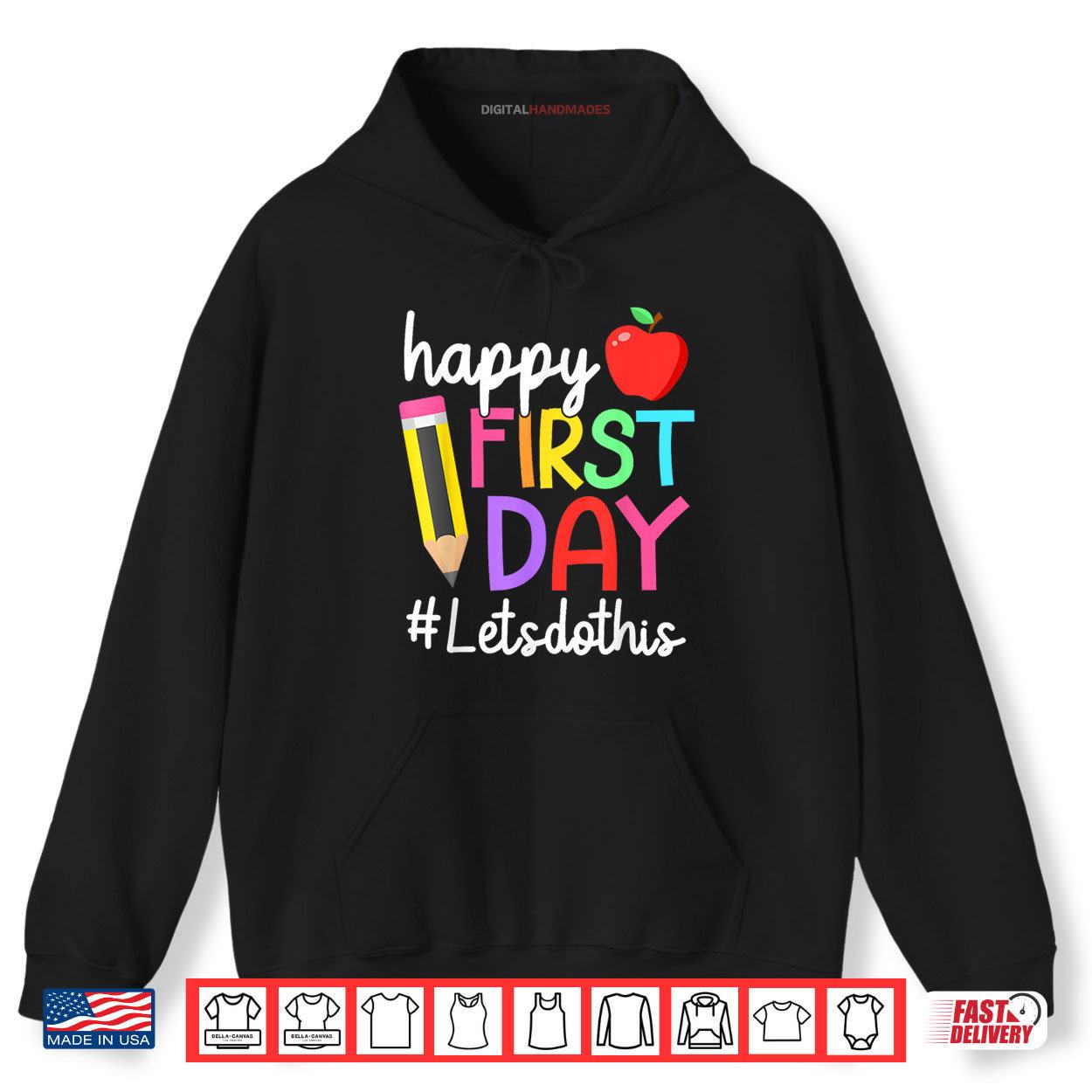 Happy First Day Let's Do This Welcome Back To School Tie Dye Shirt 2 Hoodie Happy First Day Lets Do This Welcome Back To School Tie Dye Shirt digitalhandmades