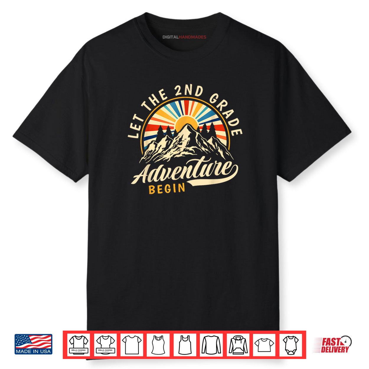 Let The 2nd Grade Adventure Begin Back To School Teacher Shirt Let The 2nd Grade Adventure Begin Back To School Teacher Shirt