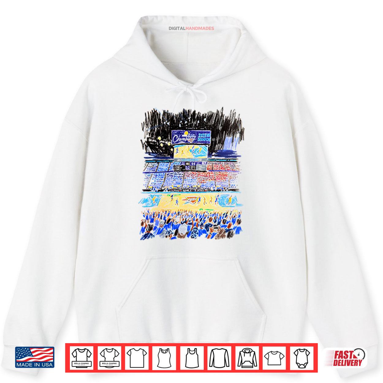 Oklahoma City Thunder Indiana Pacers Stadium Art Shirt 2 White Hoodie Oklahoma City Thunder Indiana Pacers Stadium Art Shirt digitalhandmades