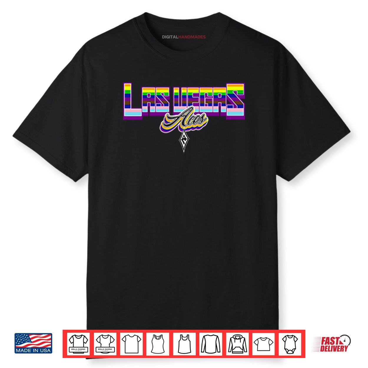 Las Vegas Aces LGBT Pride Shirt Las Vegas Aces LGBT Pride Shirt