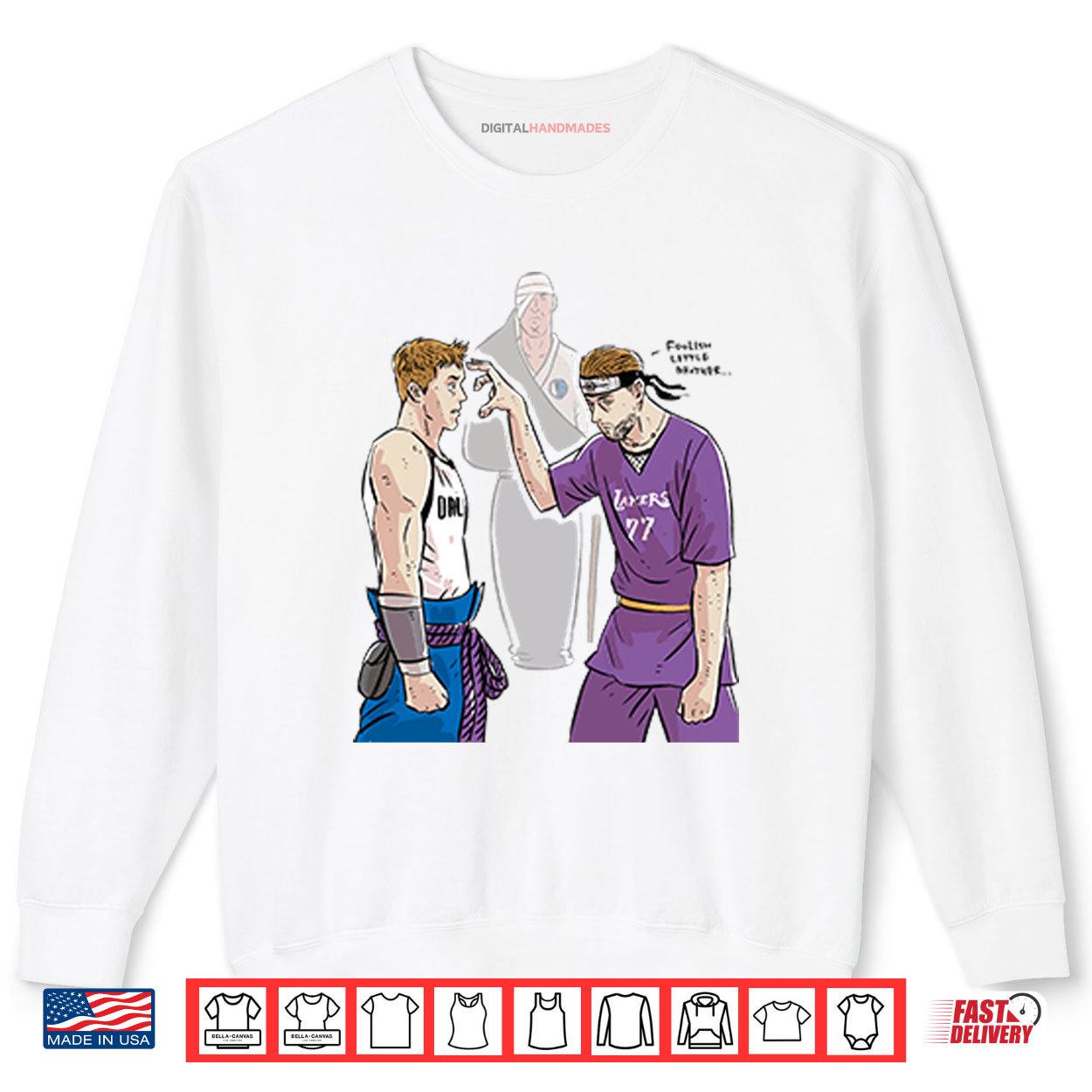 Cooper Flagg x Luka Doncic Sasuke Itachi Naruto Parody Shirt 1 Sweatshirt Cooper Flagg x Luka Doncic Sasuke Itachi Naruto Parody Shirt digitalhandmades