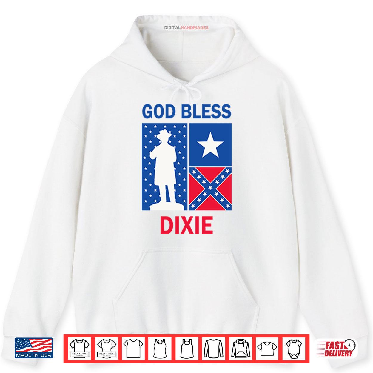 God Bless Dixie The Southern Soldier Shirt 2 Hoodie God Bless Dixie The Southern Soldier Shirt digitalhandmades