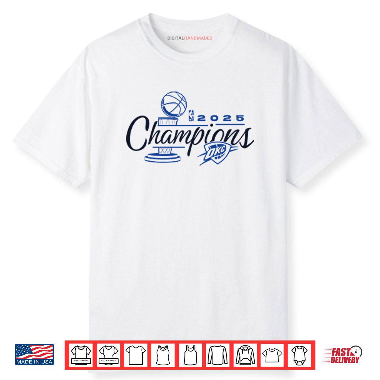 OKC Thunder 2025 Champions Shirt