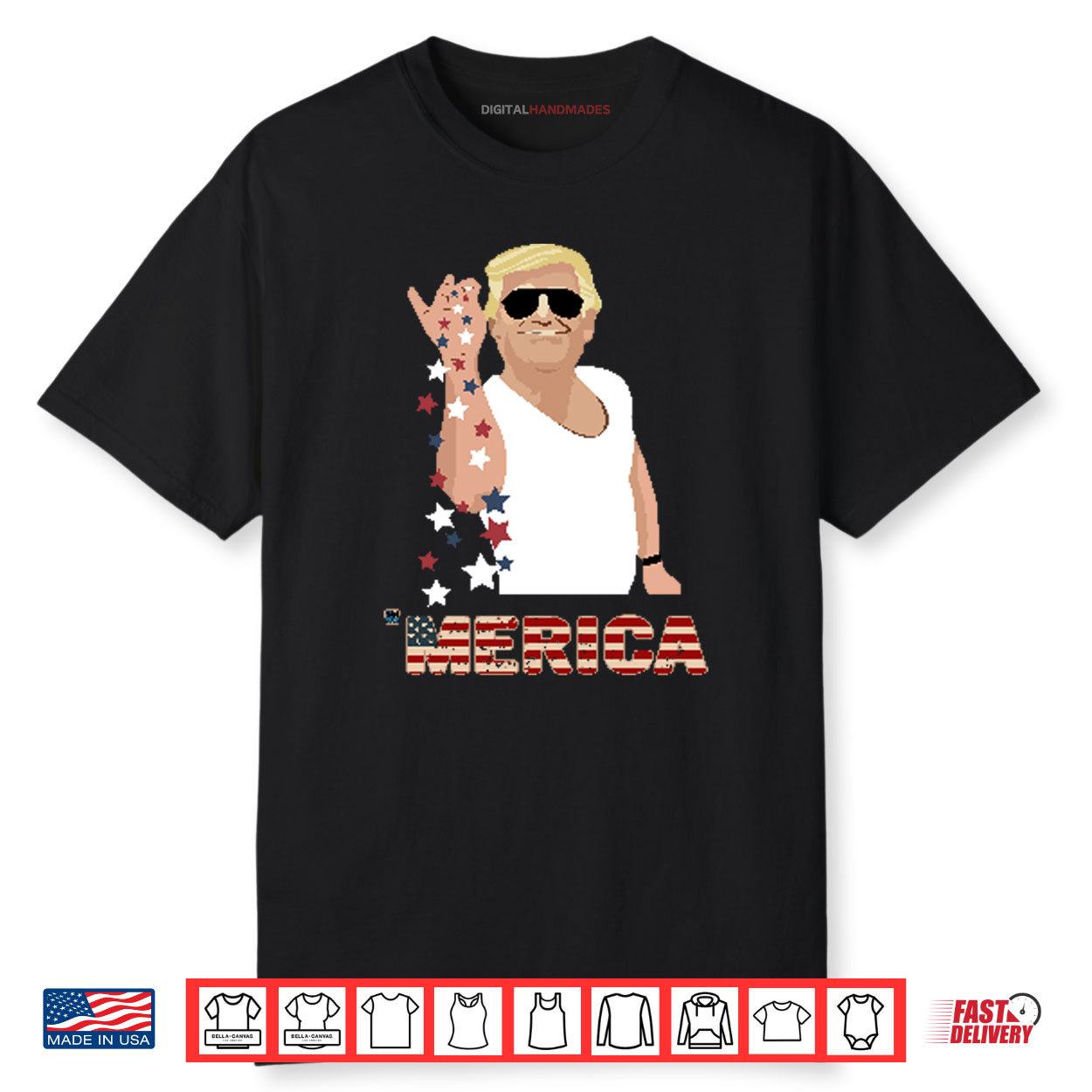 Trump Salt Merica Shirt 4th Of July Trump Salt Freedom Shirt