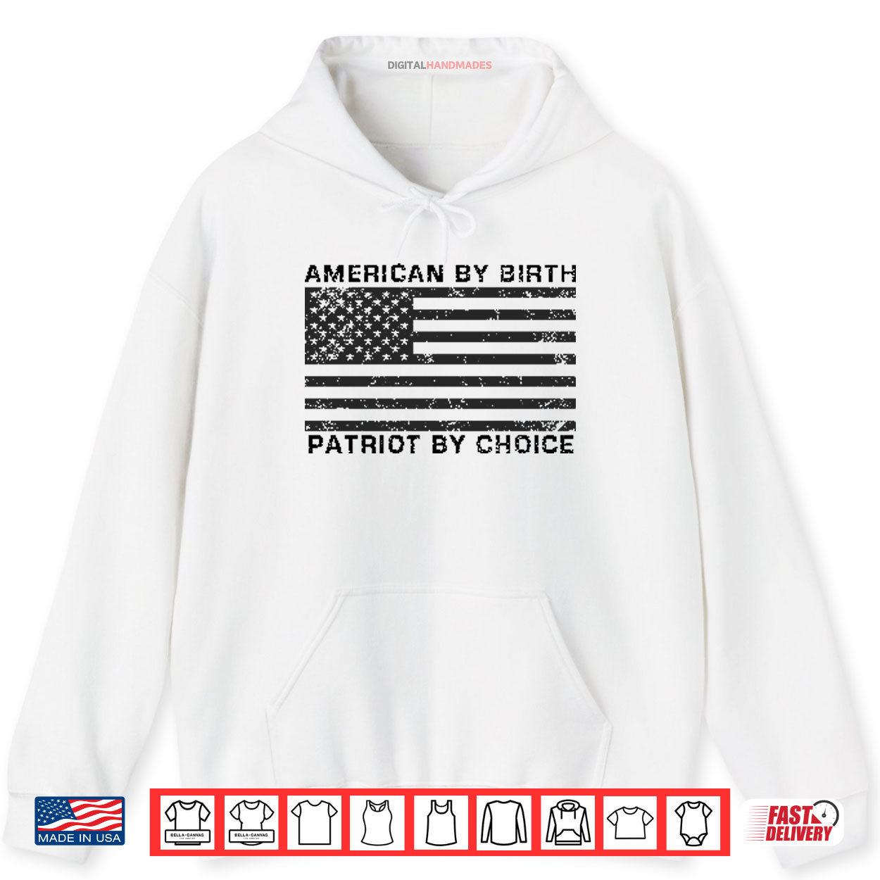American By Birth Patriot By Choice American Flag Shirt 2 Hoodie American By Birth Patriot By Choice American Flag Shirt digitalhandmades