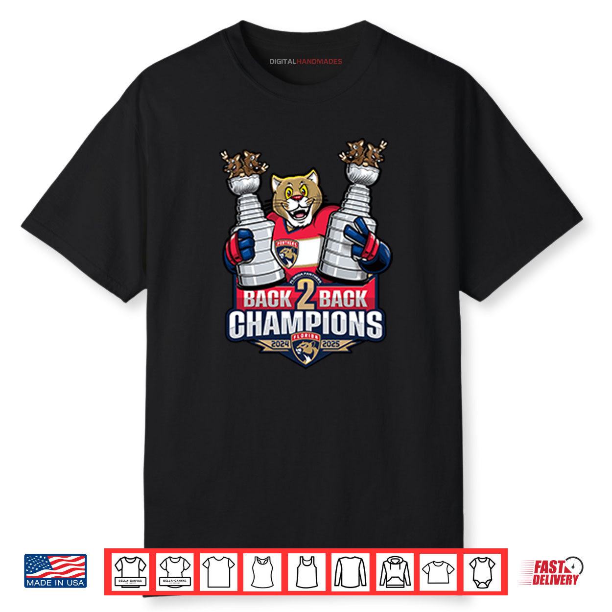 Florida Back To Back Champions Shirt