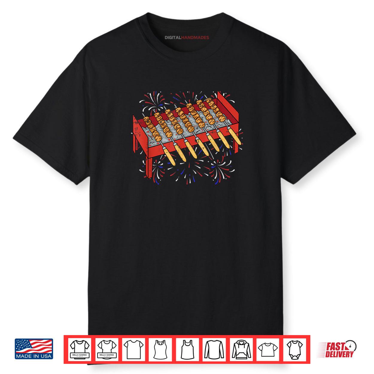 Barbeque Grill 4th Of July Funny Chef Master Food Lover Shirt