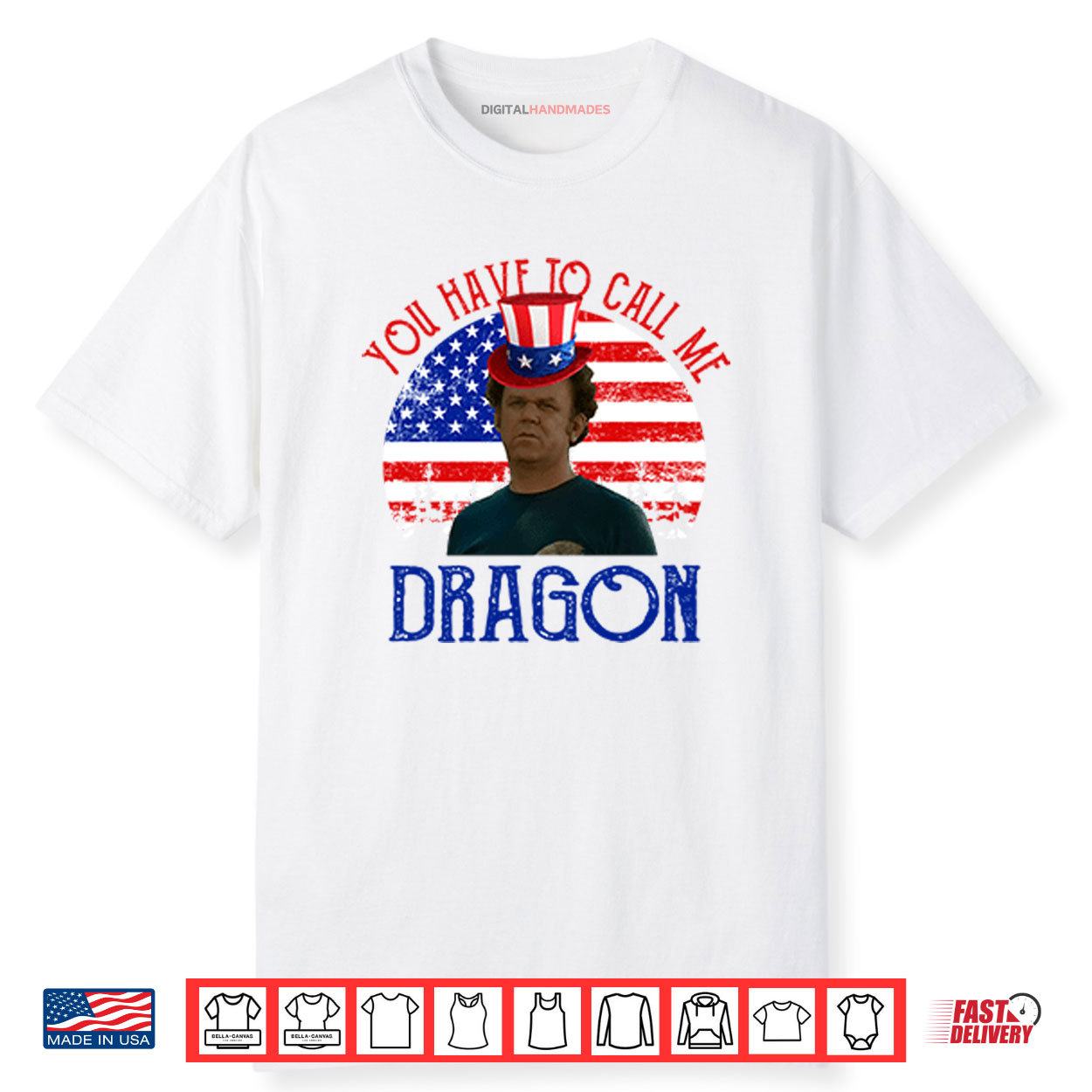 Step Brothers Couple 4th Of July You Have To Call Me Dragon Shirt