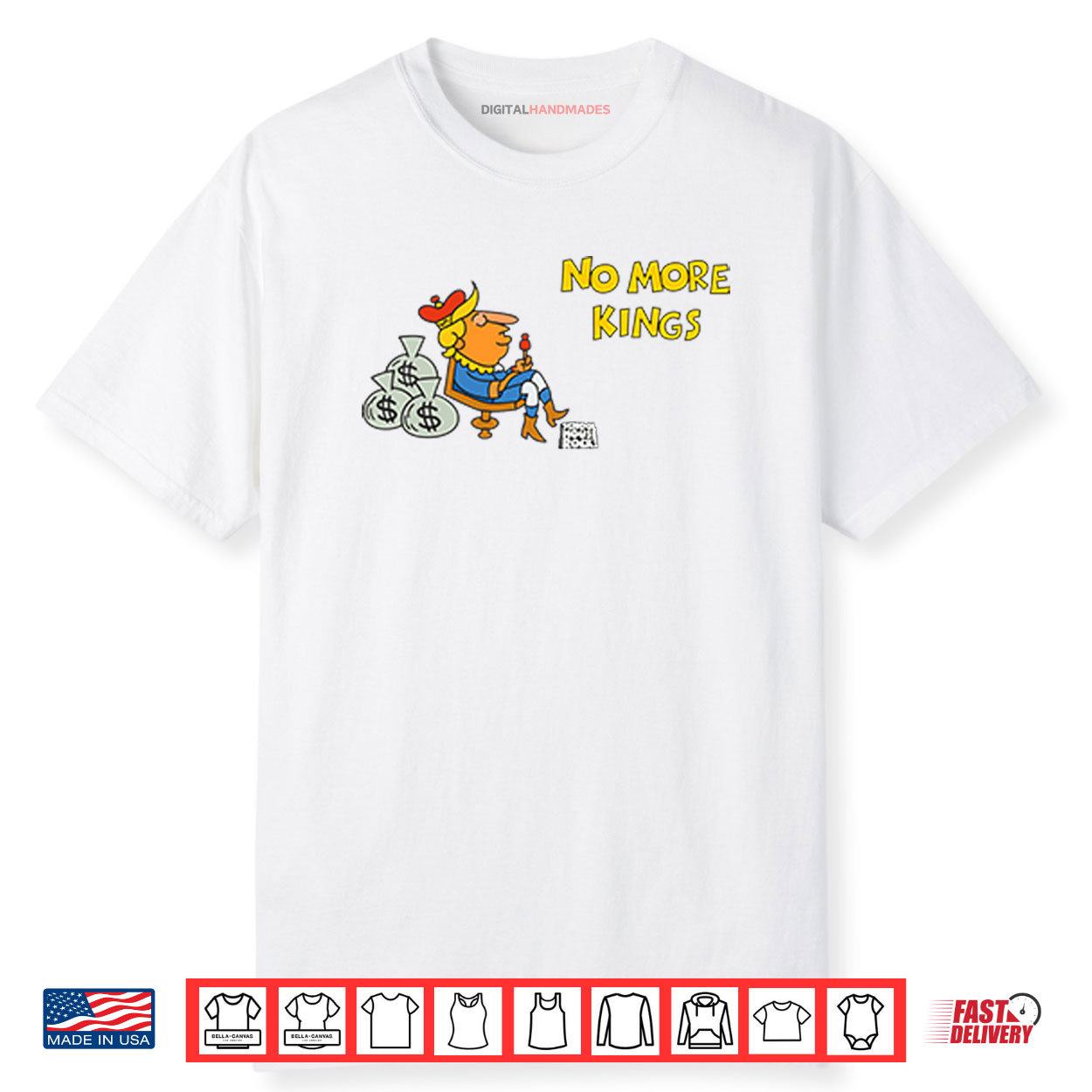 No More Kings Schoolhouse Rock Shirt
