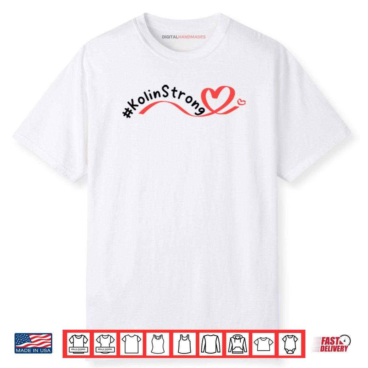 Kolin Strong Heart Warrior Shirt