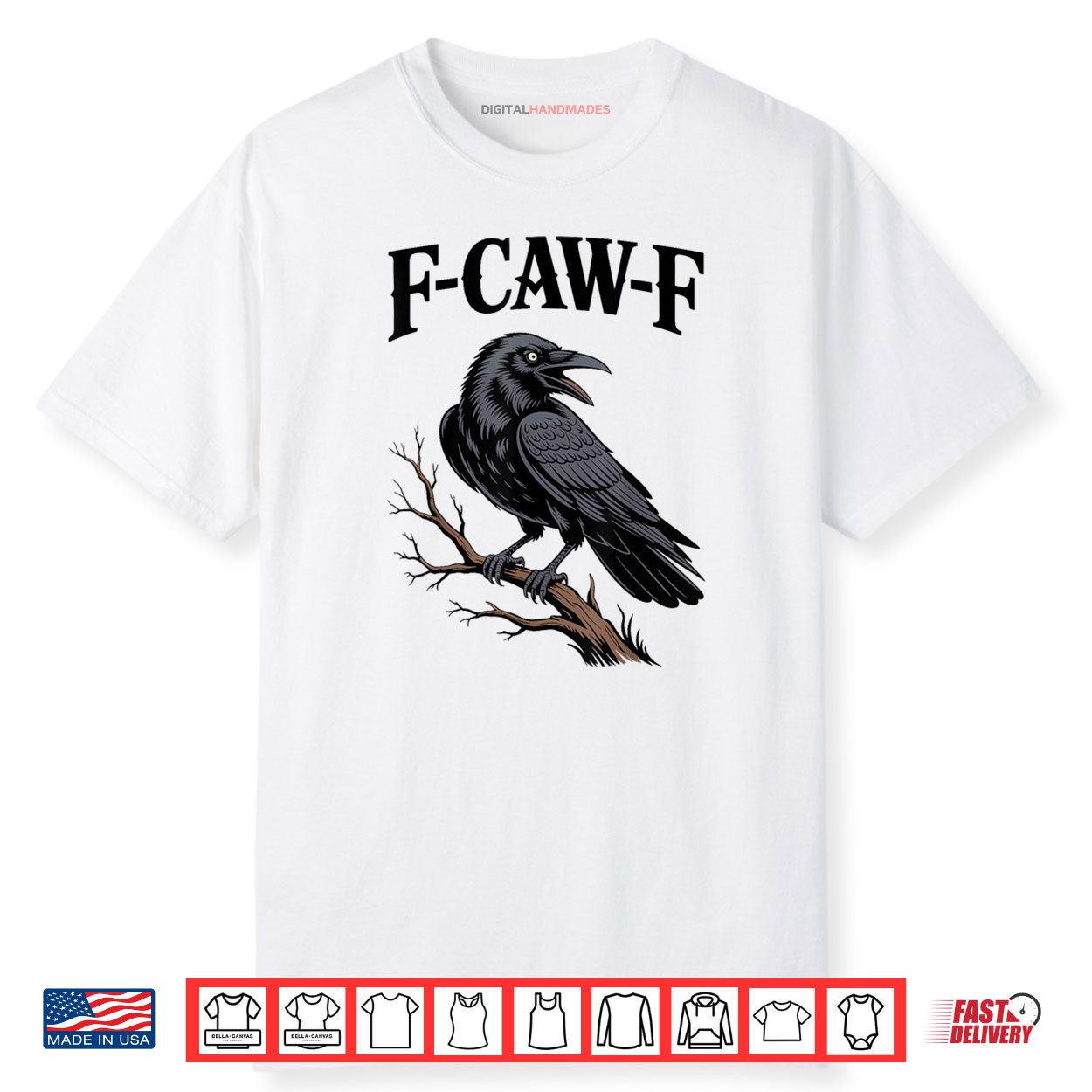 F Caw F Funny Raven Shirt