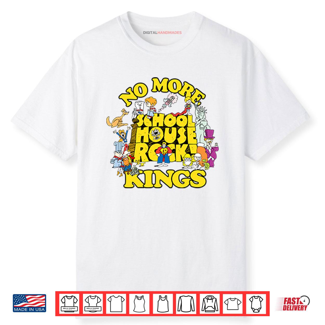 No More Schoolhouse Rock Kings Shirt