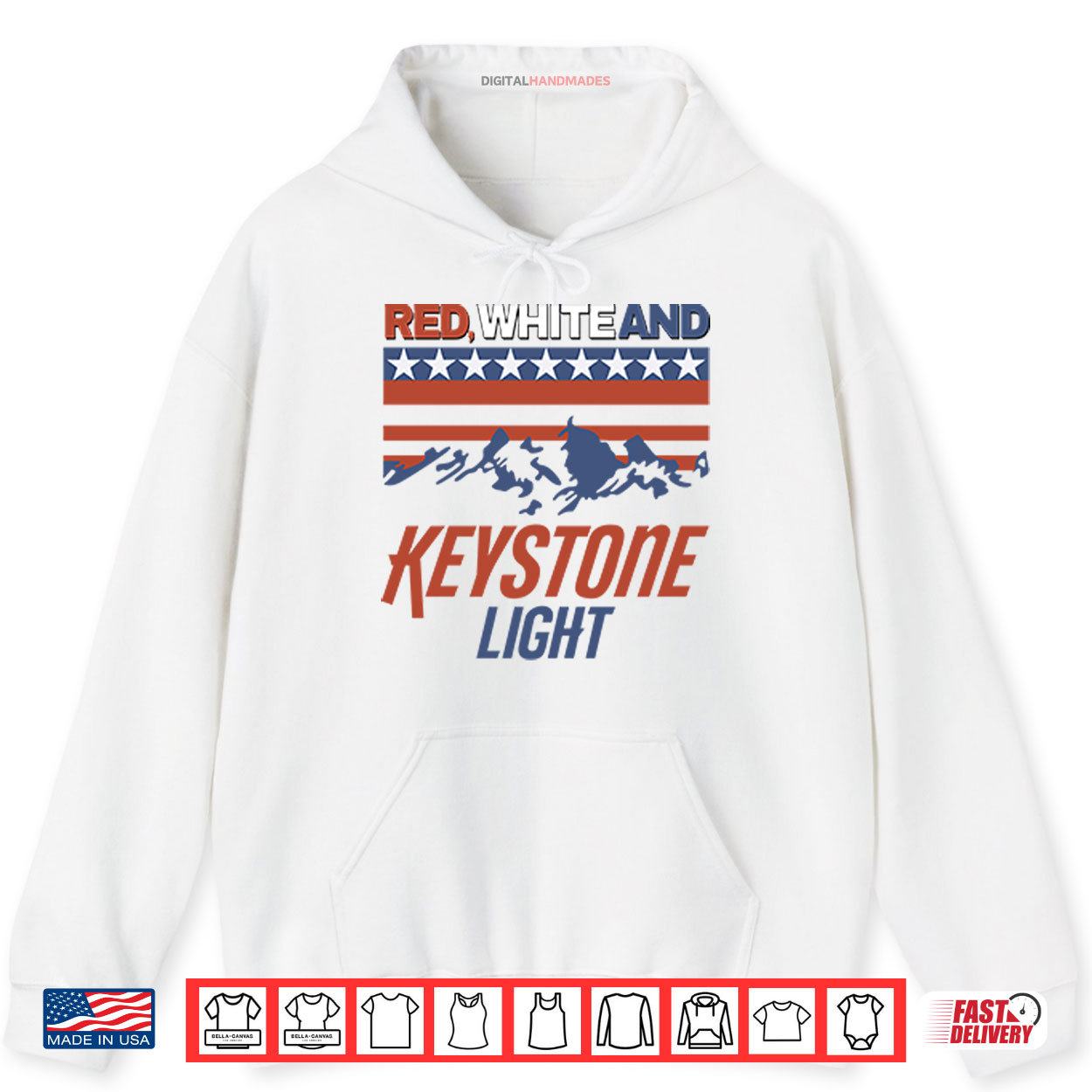 Red White And Keystone Light 4th Of July Shirt 2 Hoodie Red White And Keystone Light 4th Of July Shirt digitalhandmades
