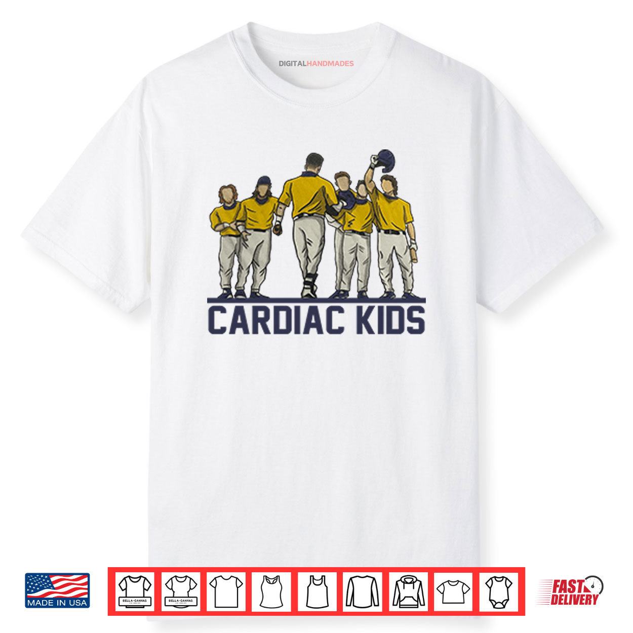 LSU Tigers Baseball Cardiac Kids Shirt LSU Tigers Baseball Cardiac Kids Shirt