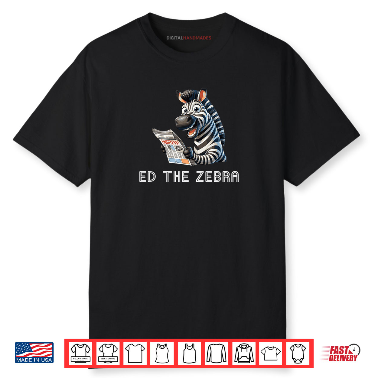 Ed The Zebra Funny Meme TN Shirt Ed The Zebra Funny Meme TN Shirt
