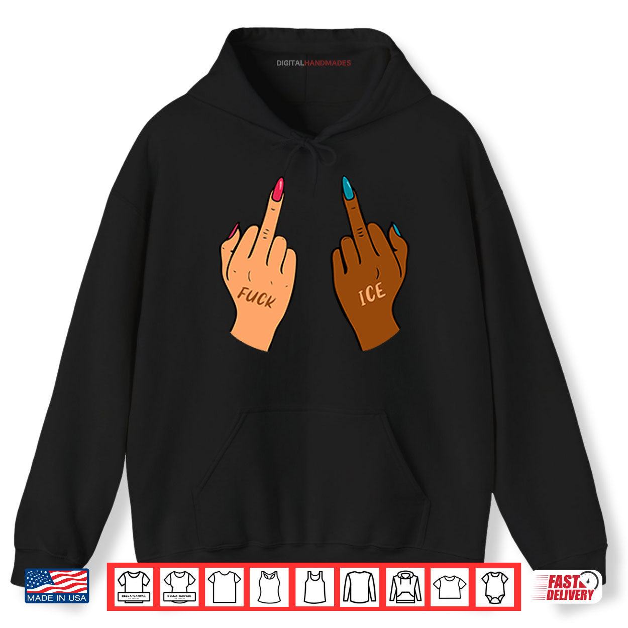 Fuck Ice Middle Fingers Protect Immigrants Anti Ice Shirt Fuck Ice Middle Fingers Protect Immigrants Anti Ice Shirt