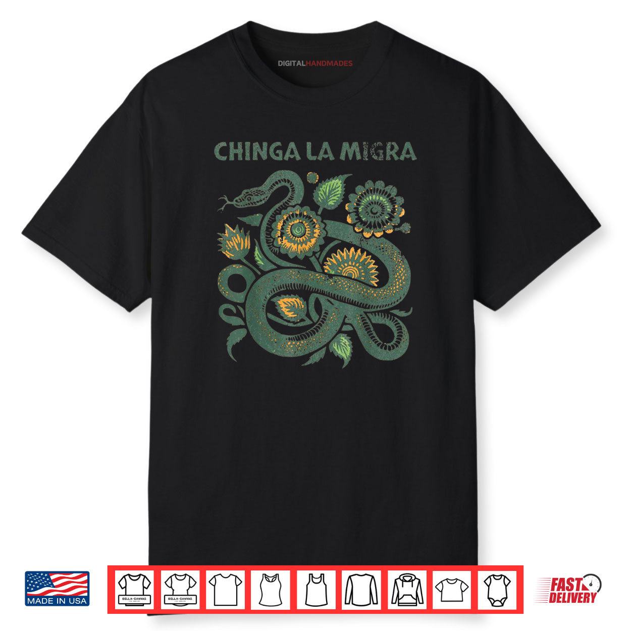 Chinga La Migra Pro Immigration Fascism Human Rights Shirt