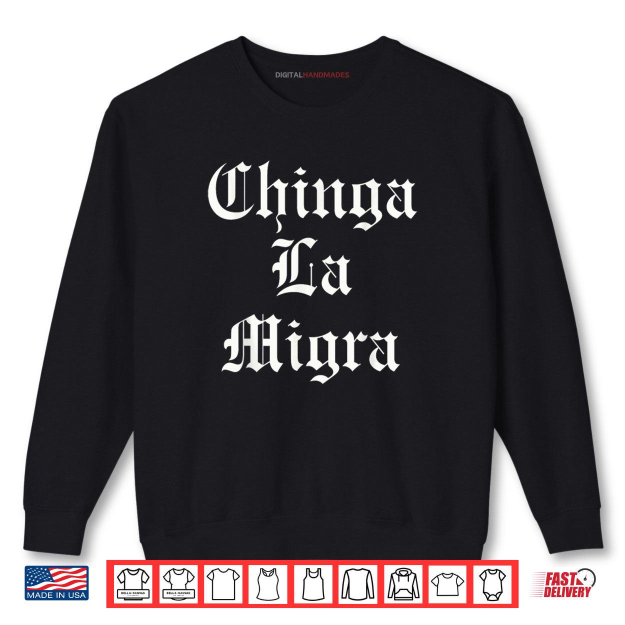 Chinga La Migra Gothic Resist Ice Out Shirt 1 Sweatshirt Chinga La Migra Gothic Resist Ice Out Shirt digitalhandmades