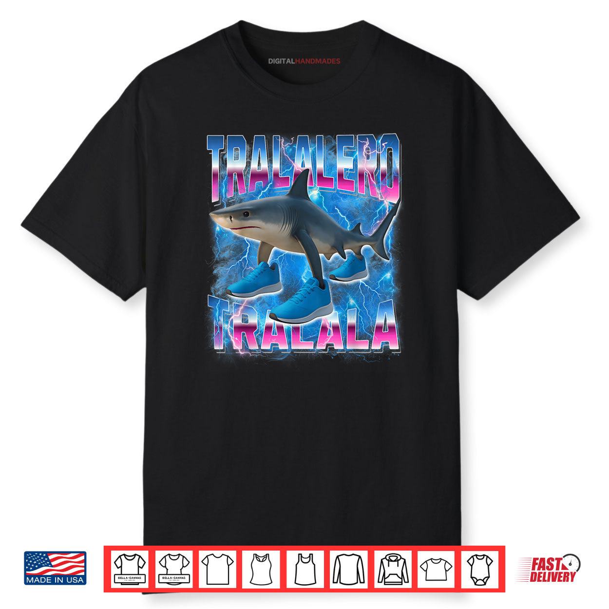 Tralalero Tralala Italian Brainrot Funny Gen Z Shirt