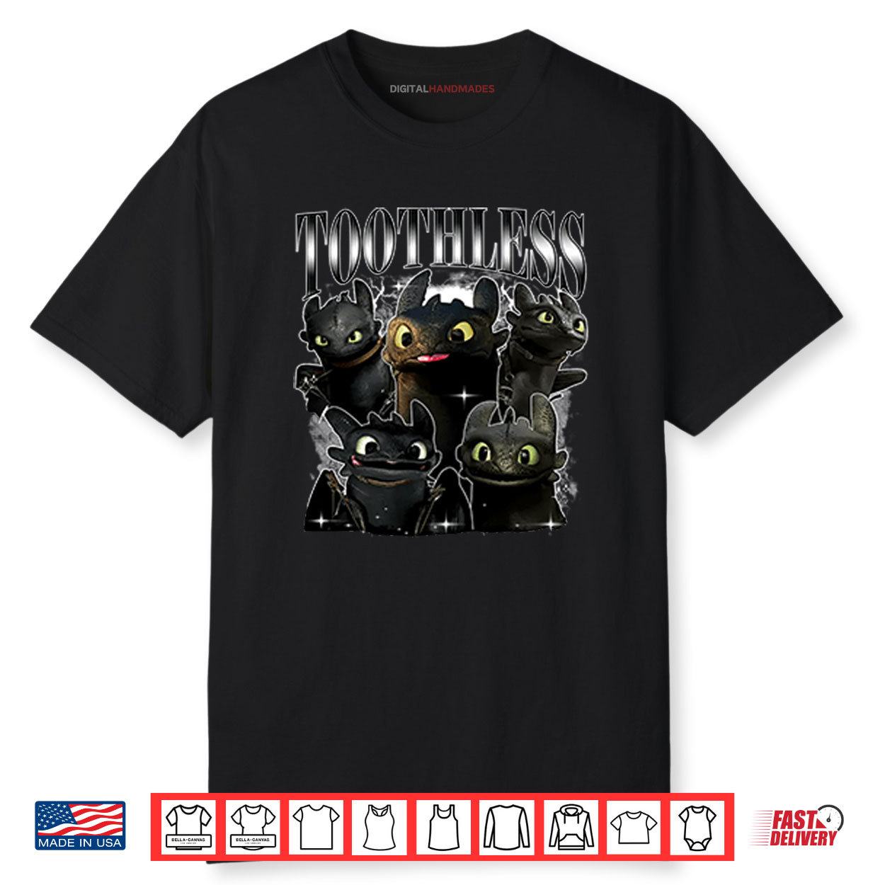 Toothless Dragon How To Train Your Dragon Shirt