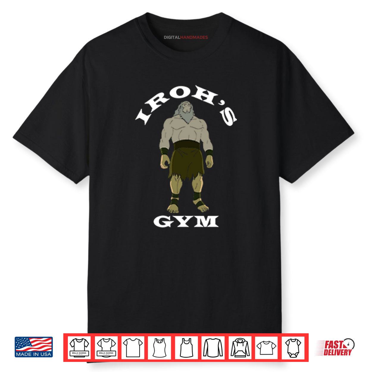 Iroh’s Gym The Last Airbender Shirt