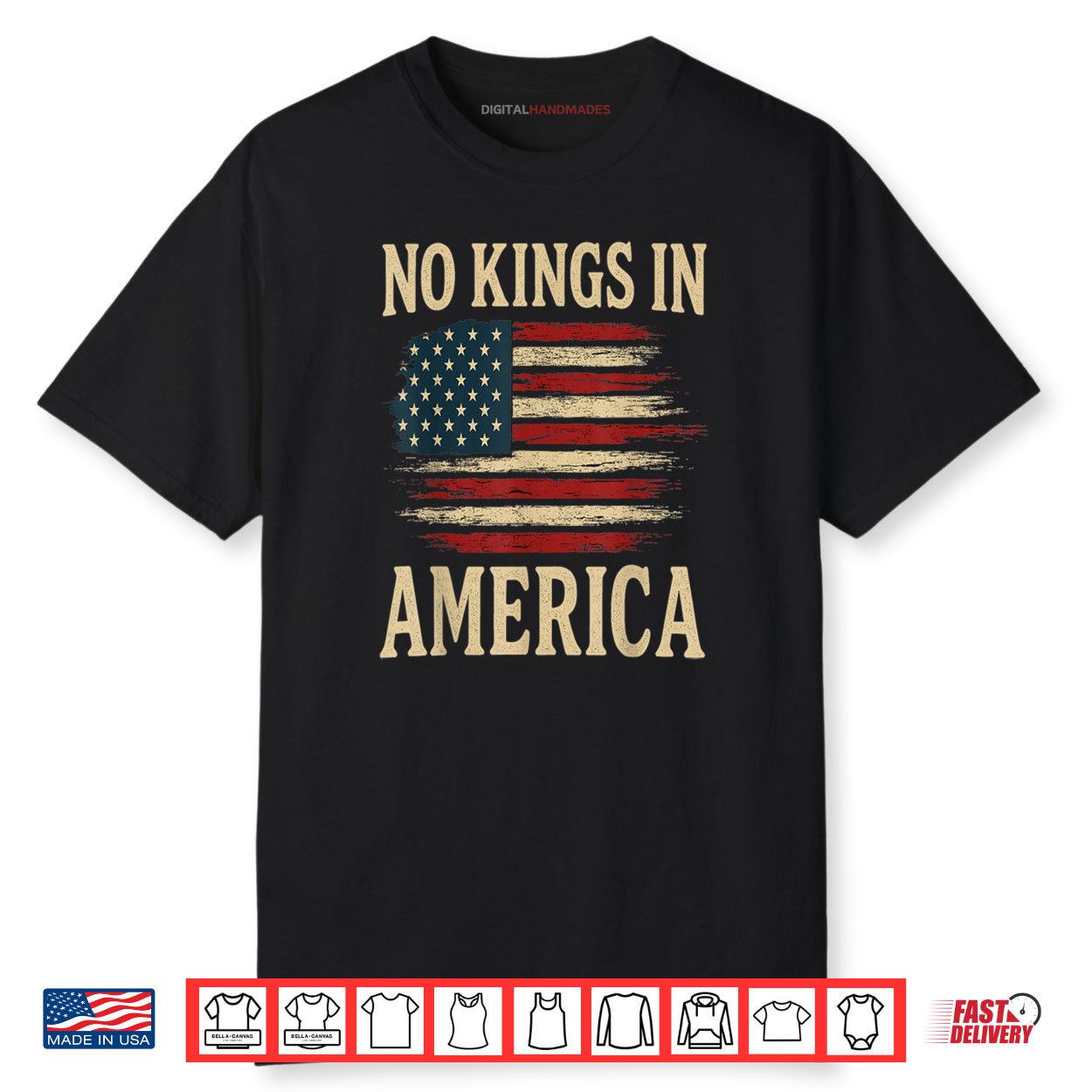 No Kings Vintage Patriotic Freedom Liberty Usa Liberty Shirt